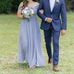 Birdy Grey Convertible dress in Dusty Blue, Small